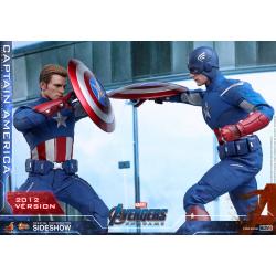 Captain America (2012 Version) Sixth Scale Figure by Hot Toys Avengers: Endgame - Movie Masterpiece Series