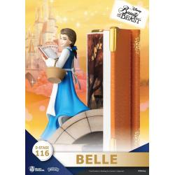 Disney Book Series D-Stage PVC Diorama Belle 13 cm