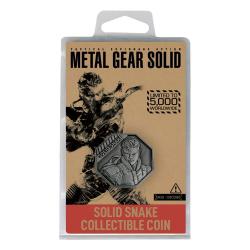 Metal Gear Solid Moneda Solid Snake Limited Edition FaNaTtik 
