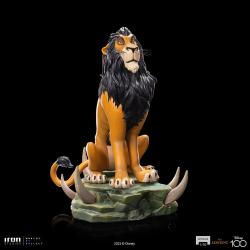 The Lion King Estatua 1/10 Art Scale Scar Regular 16 cm  Iron Studios