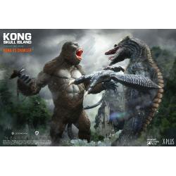 Kong Skull Island Deform Real Series Statues Kong vs Skull Crawler Deluxe Version 32 cm