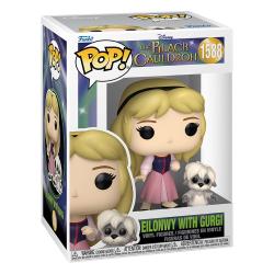 Taron y el caldero mágico Figura POP! Disney Vinyl Eilonwy w/Gurgi 9 cm funko