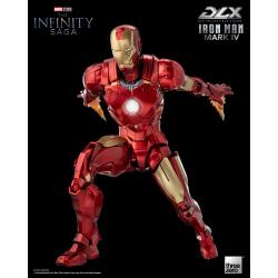 Infinity Saga Figura 1/12 DLX Iron Man Mark 4 17 cm ThreeZero