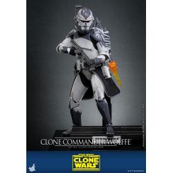 Star Wars: The Clone Wars Figura 1/6 Clone Commander Wolffe 30 cm Hot Toys 