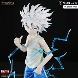  Hunter × Hunter Estatua PVC Akihabara Legend Figure 1/8 Kirua (God Speed Mode) 21 cm Kitsune Statue