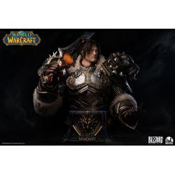   World of Warcraft Busto tamaño natural Varian Wrynn 120 cm Infinity Studio