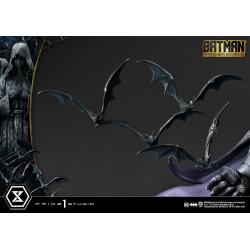 Batman Estatua Ultimate Premium Masterline Series 1/4 Batman Rebirth Edition Black Deluxe Version 71 cm