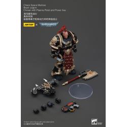 Warhammer 40k Figura Chaos Space Marines Black Legion Chosen with Plasma Pistol and Power Axe 20 cm  Joy Toy (CN)