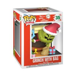 The Grinch POP! Deluxe Vinyl Figura Grinch w/Bag 9 cm FUNKO