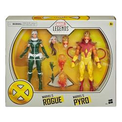 X-Men Marvel Legends Pack de 2 Figuras Marvel\'s Rogue & Marvel\'s Pyro 15 cm