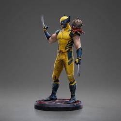 Deadpool 3 Estatua 1/10 Art Scale Wolverine & Headpool 22 cm Iron Studios 