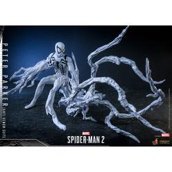 SpiderMan 2 Figura Video Game Masterpiece 1/6 Peter Parker (Anti-Venom Suit) 30 cm HOT TOYS