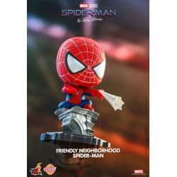 SpiderMan: No Way Home Minifigura Cosbi Friendly Neighborhood Spider-Man 8 cm Hot Toys