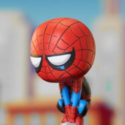 Marvel Animated Estatua SpiderMan on Chimney 15 cm DIAMOND SELECT