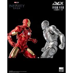 Infinity Saga Figura 1/12 DLX Iron Man Mark 4 17 cm ThreeZero