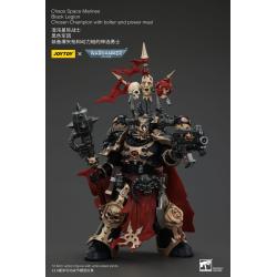 Warhammer 40k Actionfigur Chaos Space Marines Black Legion Chosen Champion with bolter and power maul 20 cm  Joy Toy (CN)