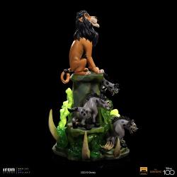 The Lion King Estatua Art Scale Deluxe 1/10 Scar Deluxe 31 cm Iron Studios
