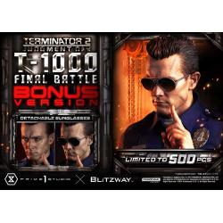 Terminator 2 Estatua Museum Masterline Series 1/3 T-100 Final Battle Deluxe Bonus Prime 1 Studio