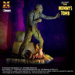  La Tumba de la Momia Maqueta Plastic Model Kit 1/8 Lon Chaney Jr. as Mummy 23 cm X-Plus