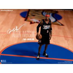 NBA Collection Figura Real Masterpiece 1/6 Allen Iverson Limited Retro Edition 30 cm Enterbay