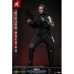 Hot Toys MMS790AE Captain America: The Winter Soldier Collectible Figurine 1/6 Winter Soldier (Artisan Edition) Exclusive 31cm