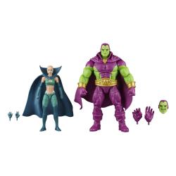 Guardianes de la Galaxia Marvel Legends Pack de 2 Figuras Drax the Destroyer & Marvel Moondragon 15 cm hasbro