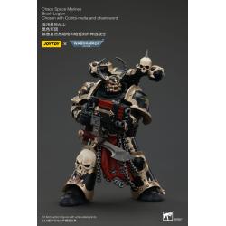 Warhammer 40k Actionfigur Chaos Space Marines Black Legion Chosen with Combi-melta and chainsword 20 cm  Joy Toy (CN)