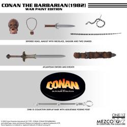 Conan el Bárbaro Figura 1/12  (1982) 16 cm Mezco Toys