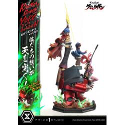 Gurren Lagann Estatua Ultimate Premium Masterline Series 1/4 Kamina, Simon & Yoko with Lagann Deluxe Version 97 cm PRIME 1 STUDIO