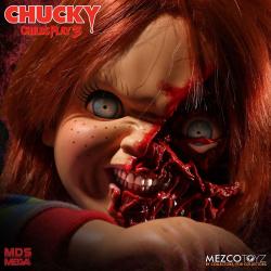 Chucky el muñeco diabólico 3 Muñeca Parlante Designer Series Pizza Face Chucky 38 cm