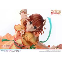 To Aru Kagaku no Railgun Estatua PVC 1/7 Prisma Wing Misaka Mikoto 22 cm Prime 1 Studio