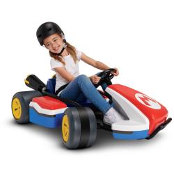 Mario Kart 24V Ride-On Racer Coche de Carreras 1/1 Mario\'s Kart JAKKS PACIFIC