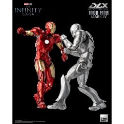 Infinity Saga Figura 1/12 DLX Iron Man Mark 4 17 cm ThreeZero