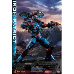 Iron Patriot Sixth Scale Figure by Hot Toys DIECAST - Avengers: Endgame - Movie Masterpiece Series