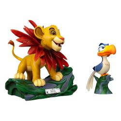 Disney pack de 2 Estatuas Master Craft El rey león Little Simba & Zazu 31 cm BEAST KINGDOM