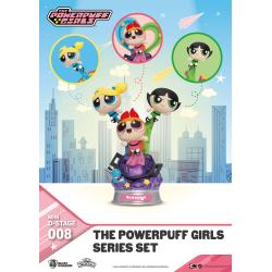 The Powerpuff Girls Estatuas Mini Diorama Stage The Powerpuff Girls Series Set 12 cm