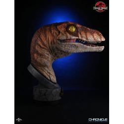 Jurassic Park 2Busto 1/1 Male Raptor 76 cm