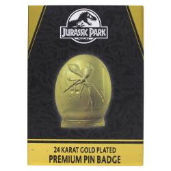 Jurassic Park XL Premium Pin Badge (gold plated)