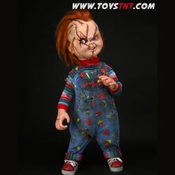 Chucky  +  Tiffany + REGALO 140€ La novia de Chucky Réplica Muñeco 1/1 76 cm NECA ** 