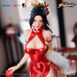 The King of Fighters Estatua PVC Dress Series 1/6 Mai Shiranui Hong Shang Wu Ver. 40 cm BearPanda