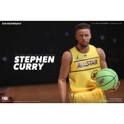 NBA Collection Figura Real Masterpiece 1/6 Stephen Curry All Star 2021 Special Edition 30 cm Enterbay 