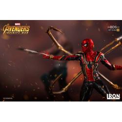 Vengadores Infinity War Estatua BDS Art Scale 1/10 Iron Spider-Man 26 cm