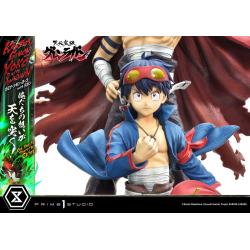 Gurren Lagann Estatua Ultimate Premium Masterline Series 1/4 Kamina, Simon & Yoko with Lagann Deluxe Bonus Version 97 cm