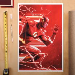 DC Comics Litografia The Flash #758 41 x 61 cm - sin marco SIDESHOW