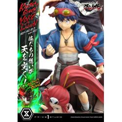 Gurren Lagann Ultimate Premium Masterline Series Statue 1/4 Kamina, Simon & Yoko with Lagann 97 cm