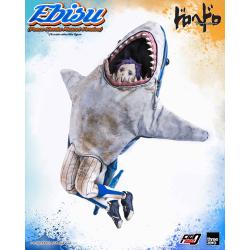 Dorohedoro Figura FigZero 1/6 Ebisu Peace Sharks Mascot Ver. 24 cm ThreeZero 