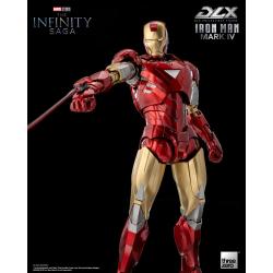 Infinity Saga Figura 1/12 DLX Iron Man Mark 4 17 cm ThreeZero