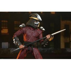 Tortugas Ninja (1990 Movie) Figura Roof Top Battle Shredder vs Leo 18 cm NECA