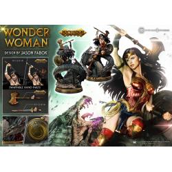 Wonder Woman Estatua 1/3 Wonder Woman vs. Hydra Exclusive Bonus Version 90 cm Prime 1 Studio 