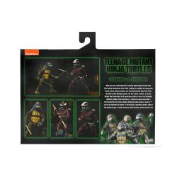 Tortugas Ninja (1990 Movie) Figura Roof Top Battle Shredder vs Leo 18 cm NECA